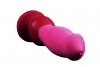 Розово-красный фаллоимитатор "Стаффорд medium" - 24 см. фото 2 — pink-kiss