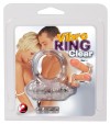 Прозрачное эрекционное виброкольцо Vibro Ring Clear фото 3 — pink-kiss