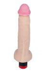 Вибратор-гигант с большой мошонкой - 23,5 см. фото 3 — pink-kiss