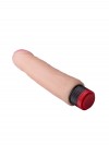 Реалистичный вибромассажер телесного цвета - 18 см. фото 4 — pink-kiss