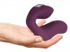 Фиолетовая вибронасадка на палец Helping Hand фото 4 — pink-kiss
