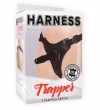 Чёрные трусики с плугом HARNESS Trapper - размер M-XL фото 3 — pink-kiss