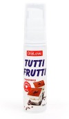 Гель-смазка Tutti-frutti со вкусом тирамису - 30 гр. фото 1 — pink-kiss
