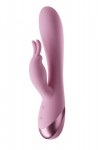Розовый перезаряжаемый вибратор Lily - 19,6 см. фото 1 — pink-kiss