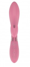 Розовый вибратор-кролик Indeep Malena - 21,5 см. фото 3 — pink-kiss