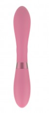 Розовый вибратор-кролик Indeep Malena - 21,5 см. фото 4 — pink-kiss