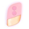 Розовый клиторальный вибромассажер с пультом ДУ фото 4 — pink-kiss