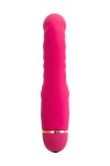 Розовый ребристый вибратор Capy - 17,4 см. фото 4 — pink-kiss