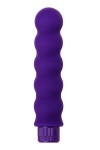 Фиолетовый фигурный вибратор - 17 см. фото 1 — pink-kiss