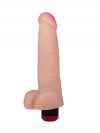 Большой реалистичный виброфаллос с мошонкой - 20,5 см. фото 2 — pink-kiss