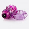 Фиолетовое эрекционное виброкольцо OWOW PURPLE фото 4 — pink-kiss