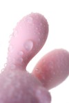 Нежно-розовая вибронасадка на палец DUTTY фото 12 — pink-kiss
