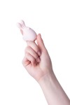 Нежно-розовая вибронасадка на палец DUTTY фото 13 — pink-kiss