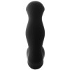 Черный вибромассажер простаты FantASStic Vibrating Prostate Massager - 11,3 см. фото 8 — pink-kiss