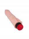 Реалистичный вибромассажёр из неоскин - 20 см. фото 4 — pink-kiss