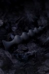 Черная анальная ёлочка Indi - 11,5 см. фото 10 — pink-kiss