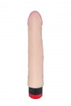 Реалистик-вибромассажер телесного цвета - 19,5 см. фото 3 — pink-kiss