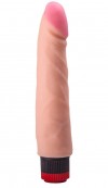 Реалистик-вибромассажер телесного цвета - 19,5 см. фото 4 — pink-kiss