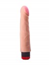 Реалистик-вибромассажер телесного цвета - 19,5 см. фото 5 — pink-kiss
