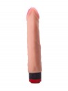 Реалистик-вибромассажер телесного цвета - 19,5 см. фото 6 — pink-kiss