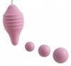 Набор для интимных тренировок Pelvix Concept: контейнер и 3 шарика фото 2 — pink-kiss