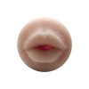 Телесный мастурбатор-ротик Oral Mini Masturbator фото 2 — pink-kiss
