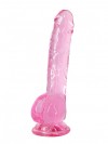 Розовый фаллоимитатор Luminous - 20 см. фото 1 — pink-kiss