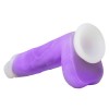 Фиолетовый вибратор-реалистик Encore 8 Inch Vibrating Dildo - 21,6 см. фото 5 — pink-kiss