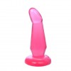 Анальная пробка-фаллос без вибрации - 12 см. фото 1 — pink-kiss