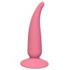 Розовая анальная пробка P-spot Teazer Pink - 12,2 см. фото 1 — pink-kiss