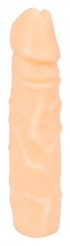 Удлиняющая насадка с вибропулей в головке - 19 см. фото 1 — pink-kiss