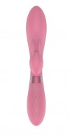 Розовый вибратор-кролик Indeep Theona - 21,5 см. фото 3 — pink-kiss