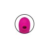 Розовый вибромассажер с клиторальным стимулятором The Note - 16,3 см. фото 5 — pink-kiss