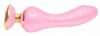 Розовый вибростимулятор SANYA - 18,5 см. фото 2 — pink-kiss