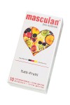 Презервативы Masculan Ultra 1 Tutti-Frutti с фруктовым ароматом - 10 шт. фото 2 — pink-kiss