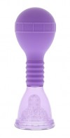 Фиолетовая помпа для клитора PREMIUM RANGE ADVANCED CLIT PUMP фото 1 — pink-kiss