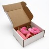 Подарочный набор «Для плохой девочки»: мыло для рук и наручники с мехом фото 5 — pink-kiss