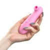 Розовый бесконтактный вакуумно-волновой стимулятор клитора «Оки-Чпоки» фото 4 — pink-kiss