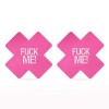 Набор из 2 пар пэстисов Cross Pattern Nipple Pasties фото 4 — pink-kiss