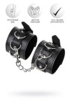 Черные наручники Anonymo на сцепке фото 2 — pink-kiss