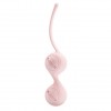 Нежно-розовые вагинальные шарики на сцепке Kegel Tighten Up I фото 1 — pink-kiss