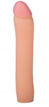 Телесная насадка для удлинения фаллоса - 19 см. фото 1 — pink-kiss