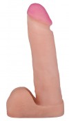Фаллическая насадка для страпона UNICOCK 8" - 20 см. фото 1 — pink-kiss