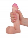 Фаллическая насадка для страпона UNICOCK 8" - 20 см. фото 7 — pink-kiss