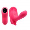 Клиторальный стимулятор с вагинальной пробкой и дистанционным управлением фото 1 — pink-kiss