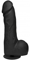 Черный фаллоимитатор-гигант с присоской-плагом The Really Big Dick - 30,5 см. фото 1 — pink-kiss