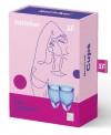 Набор синих менструальных чаш Feel confident Menstrual Cup фото 4 — pink-kiss