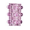Рельефная силиконовая насадка на член фото 1 — pink-kiss