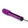 Фиолетовый жезловый вибратор Le Wand Grand Bullet с двумя нежными насадками фото 3 — pink-kiss