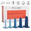 Набор из 5 анальных расширителей They-ology 5-Piece Wearable Anal Training Set фото 3 — pink-kiss